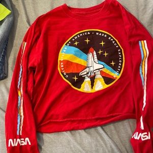 Crop nasa tee